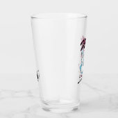 Johnny Bravo - Man ik ben  Retro Graphic Glas (Rechts)