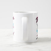 Johnny Bravo - Man ik ben  Retro Graphic Grote Koffiekop (Achterkant)