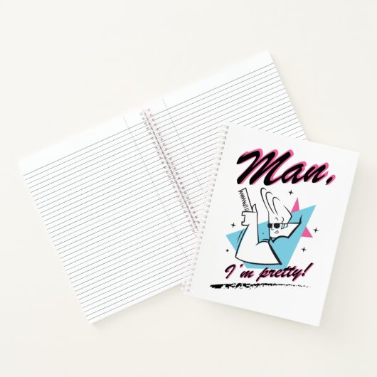Johnny Bravo - Man ik ben  Retro Graphic Notitieboek (Binnen)