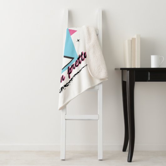 Johnny Bravo - Man ik ben  Retro Graphic Sherpa Deken (In situ)