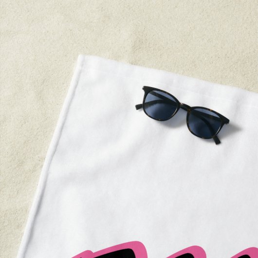 Johnny Bravo - Man ik ben  Retro Graphic Strandlaken (In situ)