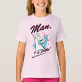 Johnny Bravo - Man ik ben  Retro Graphic T-shirt (Voorkant)