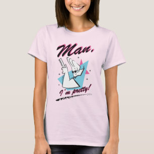Johnny Bravo - Man ik ben Retro Graphic T-shirt