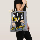 Johnny Bravo - Man I'm Pretty Tote Bag (Dichtbij)