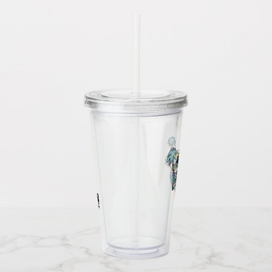 Johnny Bravo Palm Naam Acryl Drinkbeker (Rechts)