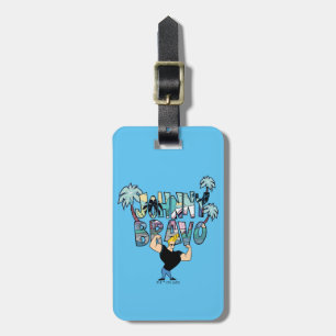 Johnny Bravo Palm Naam Bagagelabel