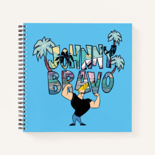 Johnny Bravo Palm Naam Notitieboek