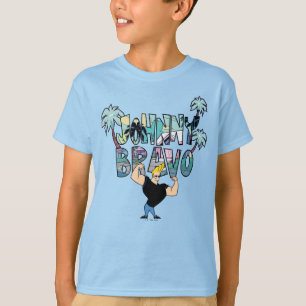 Johnny Bravo Palm Naam T-shirt