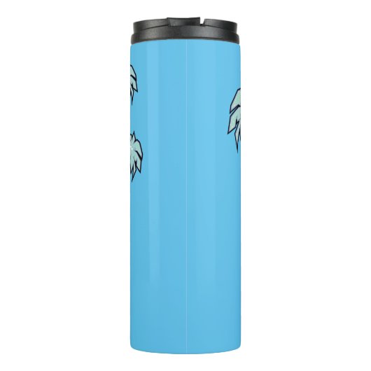 Johnny Bravo Palm Tree Name Thermosbeker (Achterkant)