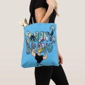 Johnny Bravo Palm Tree Name Tote Bag (Dichtbij)