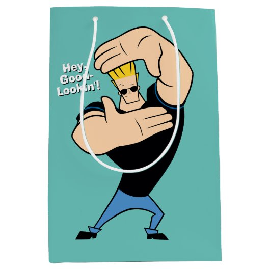 Johnny Bravo Picture Frame Pose Medium Cadeauzakje (Voorkant)