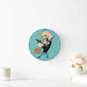 Johnny Bravo Picture Frame Pose Ronde Klok (Huis)