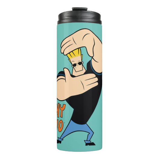 Johnny Bravo Picture Frame Pose Thermosbeker (Voorkant)