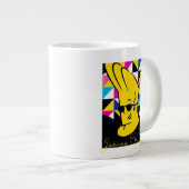 Johnny Bravo Pop Art Graphic Grote Koffiekop (Voorkant rechts)