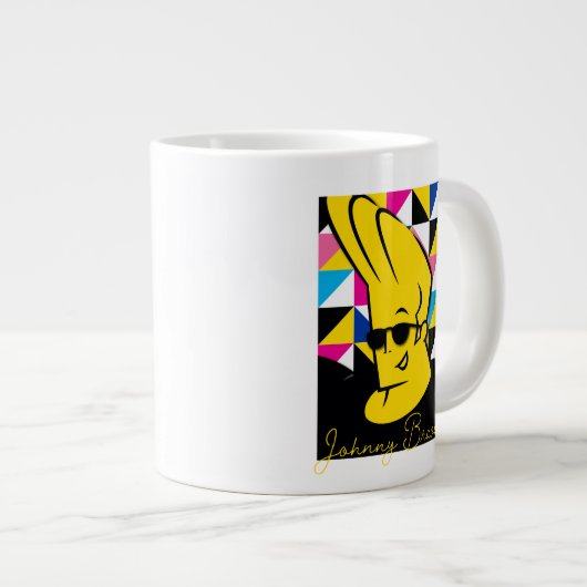 Johnny Bravo Pop Art Graphic Grote Koffiekop (Voorkant rechts)