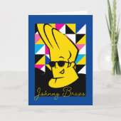 Johnny Bravo Pop Art Graphic Kaart (Voorkant)