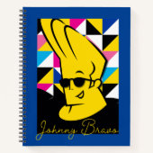 Johnny Bravo Pop Art Graphic Notitieboek (Voorkant)