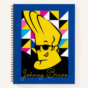 Johnny Bravo Pop Art Graphic Notitieboek