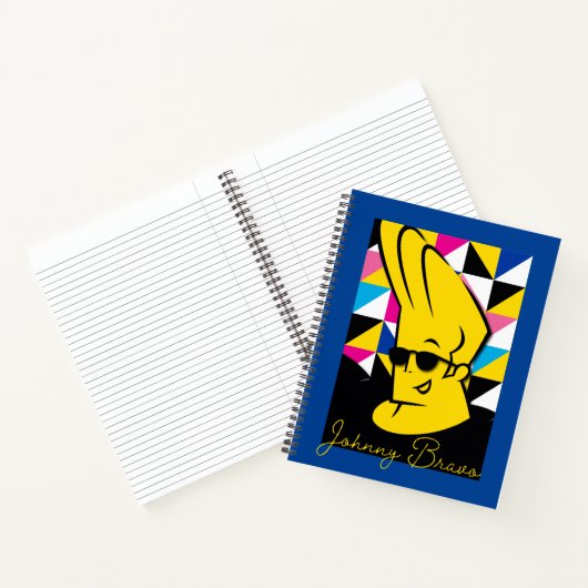 Johnny Bravo Pop Art Graphic Notitieboek (Binnen)