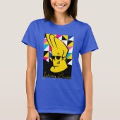 Johnny Bravo Pop Art Graphic T-shirt (Voorkant)