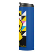 Johnny Bravo Pop Art Graphic Thermosbeker (Geroteerd rechts)