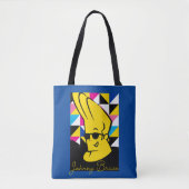 Johnny Bravo Pop Art Graphic Tote Bag (Voorkant)