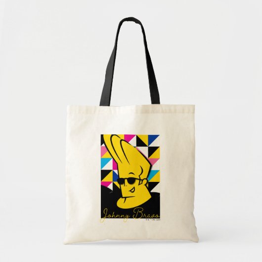 Johnny Bravo Pop Art Graphic Tote Bag (Voorkant)
