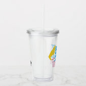 Johnny Bravo - Raak de haarfoto niet aan Acryl Drinkbeker (Rechts)