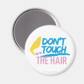 Johnny Bravo - Raak de haarfoto niet aan Magneet (Voorkant / Achterkant)