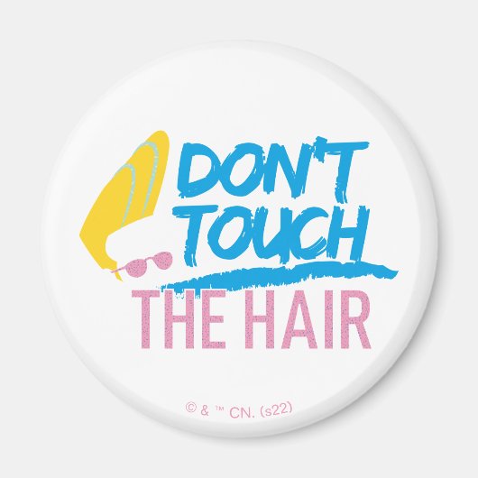 Johnny Bravo - Raak de haarfoto niet aan Magneet (Voorkant)