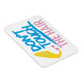 Johnny Bravo - Raak de haarfoto niet aan Magneet (Rechterzijde)