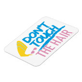 Johnny Bravo - Raak de haarfoto niet aan Magneet (Linkerzijde)