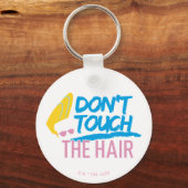 Johnny Bravo - Raak de haarfoto niet aan Sleutelhanger (Voorkant)