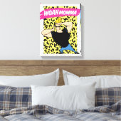 Johnny Bravo - Woah Momma Canvas Afdruk (Insitu (Slaapkamer))