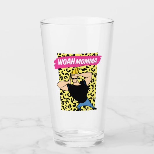 Johnny Bravo - Woah Momma Glas (Voorkant)