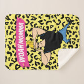 Johnny Bravo - Woah Momma Sherpa Deken (Voorkant (horizontaal))