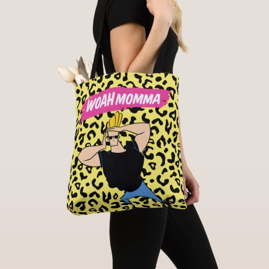 Johnny Bravo - Woah Momma Tote Bag (Dichtbij)