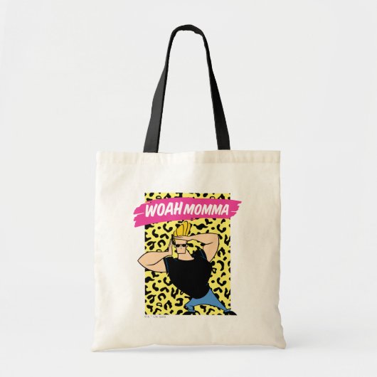 Johnny Bravo - Woah Momma Tote Bag (Voorkant)