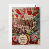 "Johnny Canuck" Briefkaart (Voorkant / Achterkant)