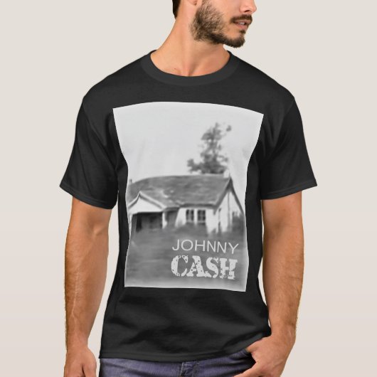 Johnny Cash Childhood Home T-shirt (Voorkant)