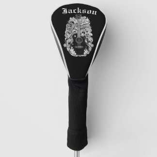 Johnny Cash Driver Hoes, Wit Golfheadcover