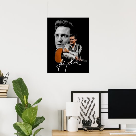 Johnny Cash Johnny Cash Johnny cash shirt Poster (Thuiskantoor)