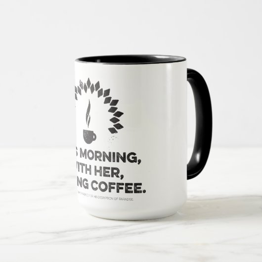 Johnny Cash "Paradise" Coffee Mok (Voorkant rechts)