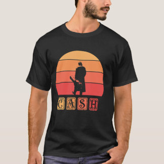 Johnny Cash Retro Art T-shirt