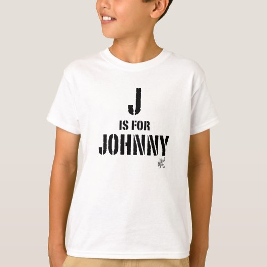 Johnny Cash shirt (Voorkant)