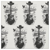 Johnny Cash Stof (Swatch)