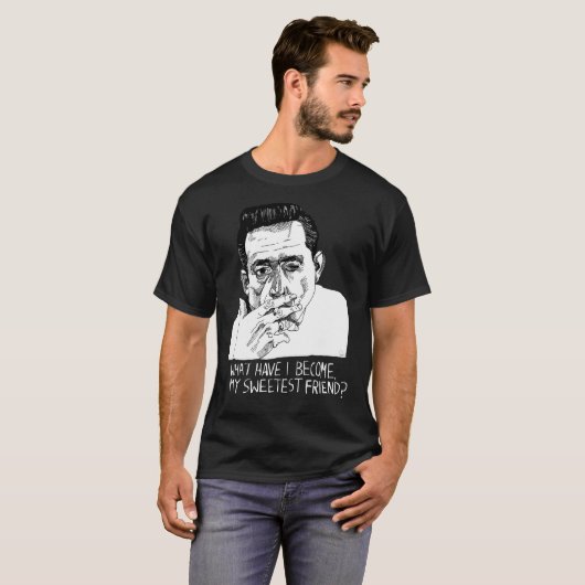 Johnny Cash T-shirt (Voorkant volledig)