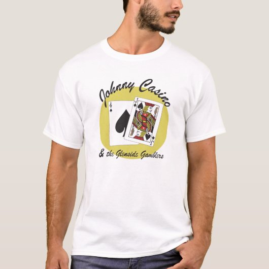 Johnny Casino Glenside Gamblers T-Shirt (Voorkant)