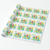 Johnny Condom Covered Cadeaupapier (Uitgerold)