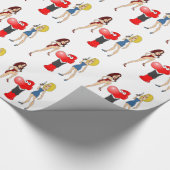 Johnny Condom volledig geladen Cadeaupapier (Hoek)